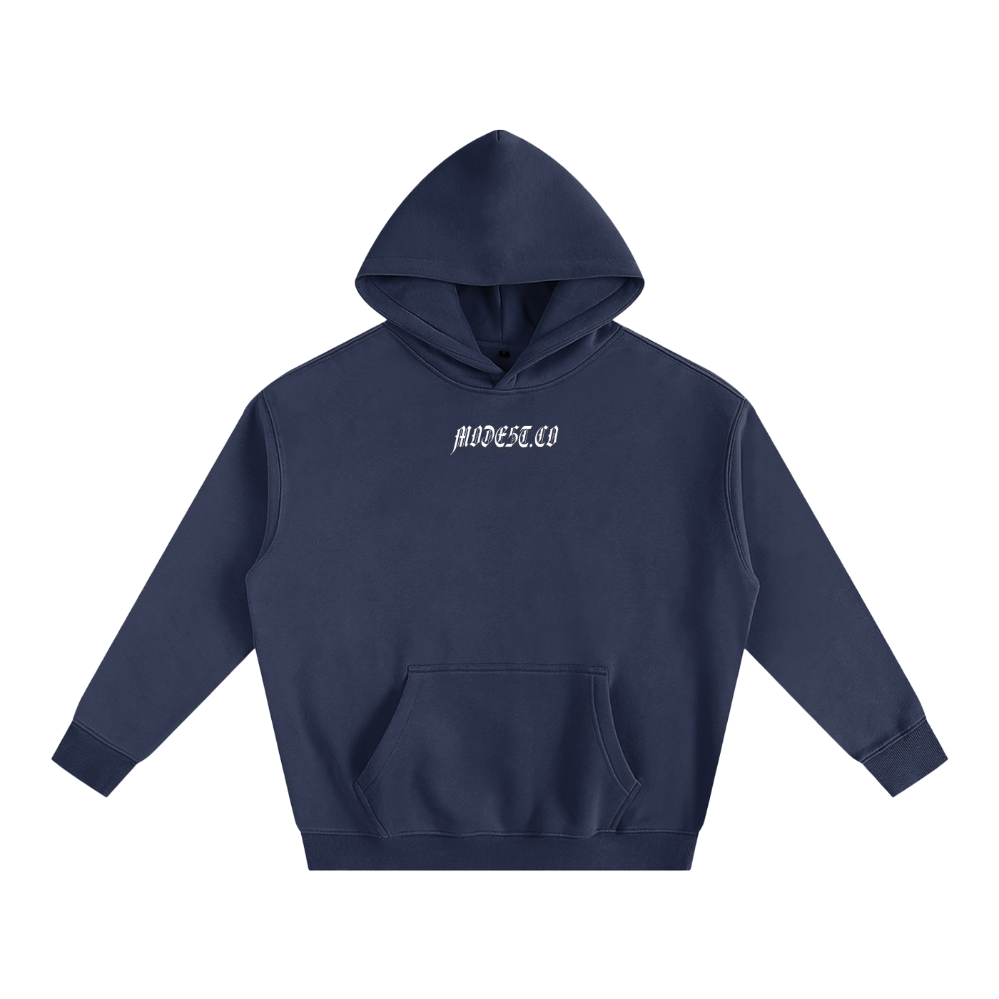 Modest Hoodie Navy Blue