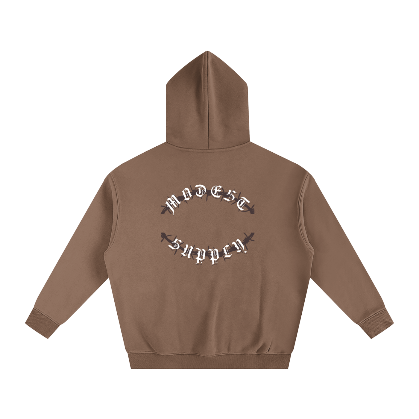 Modest Hoodie Brown